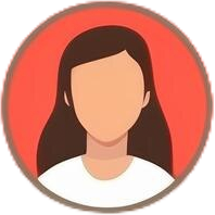 woman brown red